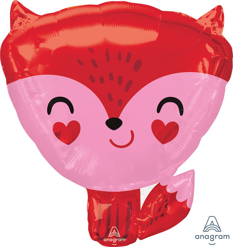 18" Foxy Foil Balloon