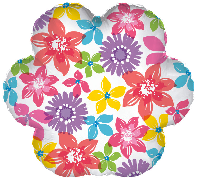 9" Airfill Only Spring Flowers Daisy Balloon