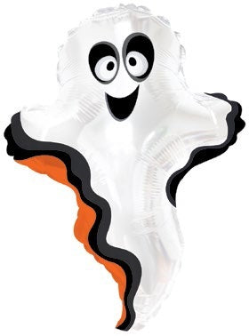 12" Airfill Only Glow Ghost Balloon