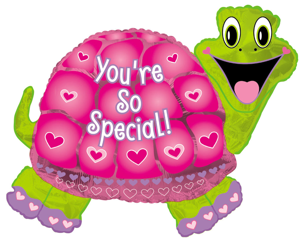 14" Airfill Only You're Special Turtle Balloon