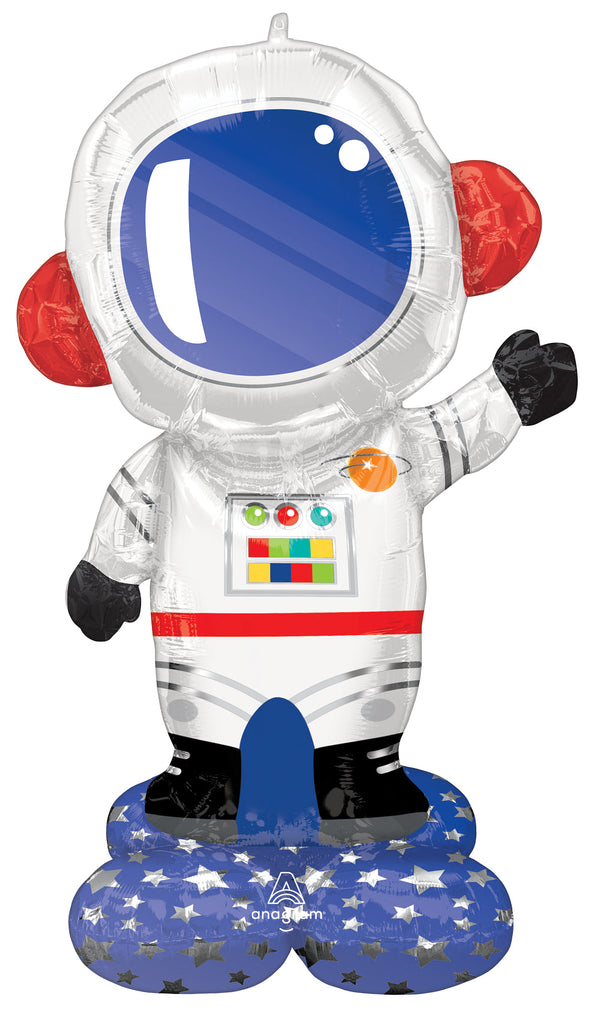 57" Airloonz Consumer Inflatable Astronaut Foil Balloon