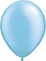 5" Qualatex Latex Balloons Pearl AZURE (100 Per Bag)