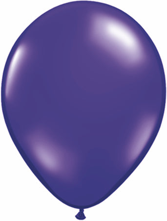 5" Qualatex Latex Balloons Quartz Purple Jewel (100 Per Bag)
