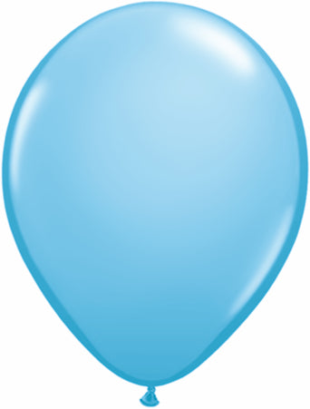 9" Qualatex Latex Balloons PALE BLUE (100 Per Bag)