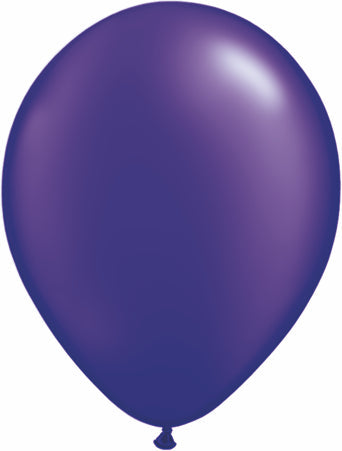 11" Qualatex Latex Balloons Quartz Purple Jewel (100 Per Bag)