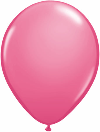 11" Qualatex Latex Balloons (25 Per Bag) Rose