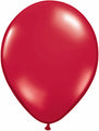 11" Qualatex Latex Balloons (25 Per Bag) Jewel Ruby Red