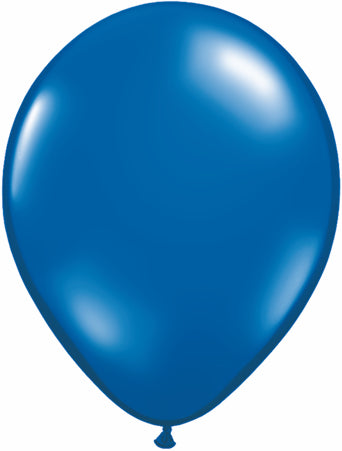 11" Qualatex Latex Balloons (25 Per Bag) Jewel Sapphire Blue