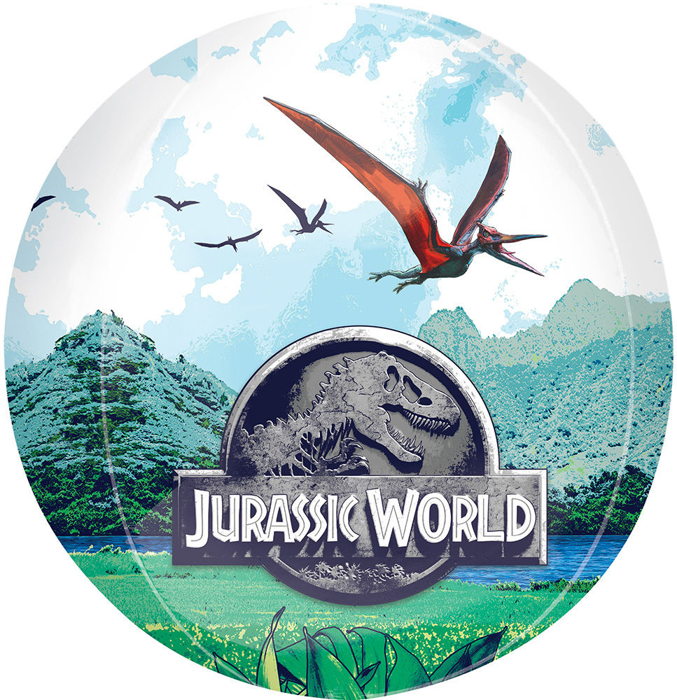 16" Jurassic World Orbz Foil Balloon