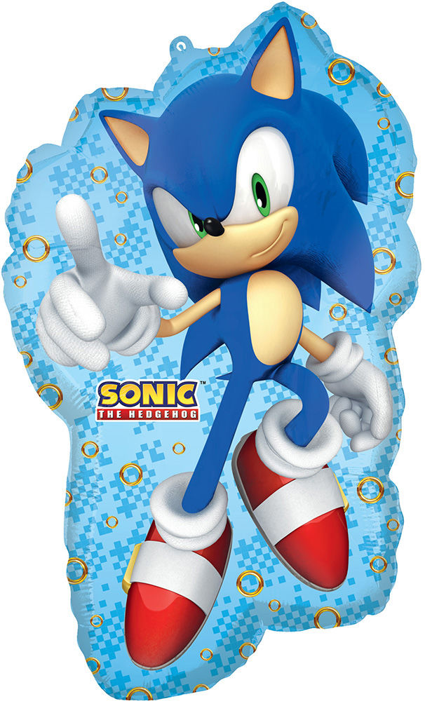 34" Sonic the Hedgehog 2 Foil Balloon