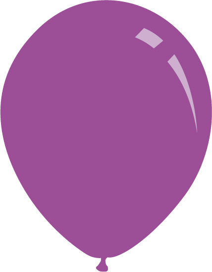 12" Metallic Lavender Decomex Latex Balloons (100 Per Bag)