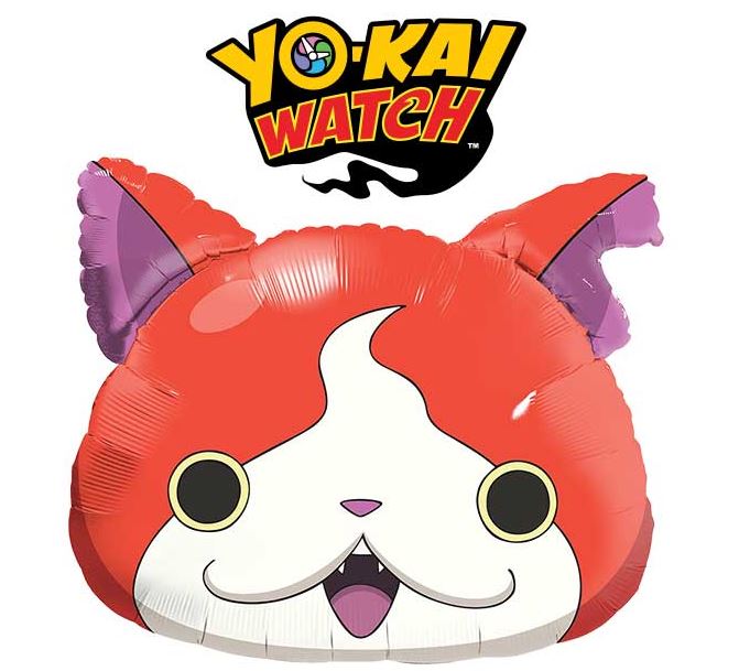 32" Shape Packaged Yo-Kai Watch-Jibanyan Balloon