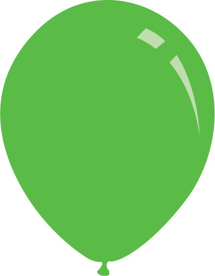5" Metallic Light Green Decomex Latex Balloons (100 Per Bag)