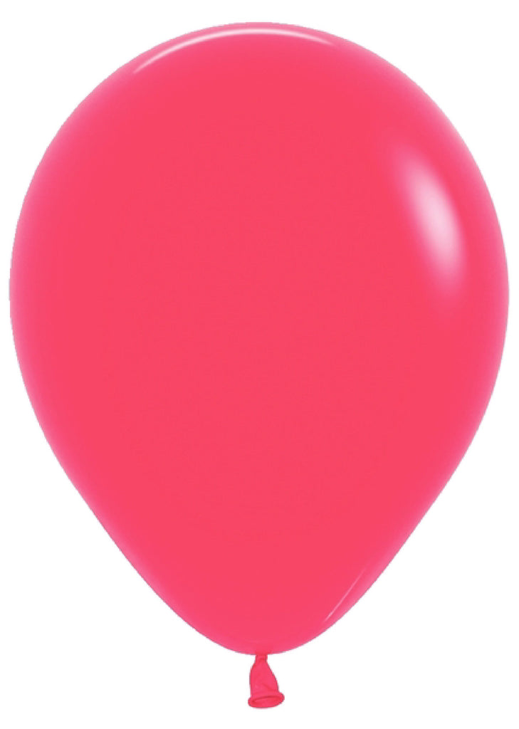 11" Latex Balloons Deluxe Raspberry (100 Per Bag)