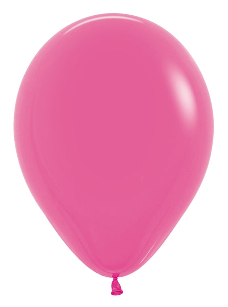 5" Latex Balloons (100 Per Bag) Deluxe Fuchsia Betallatex