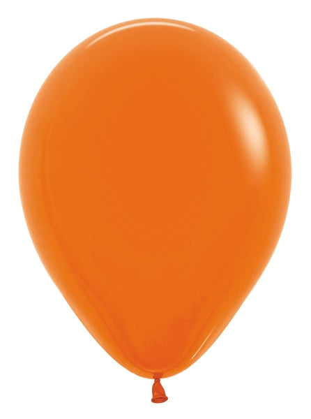 5" Latex Balloons (100 Per Bag) Fashion Orange Betallatex