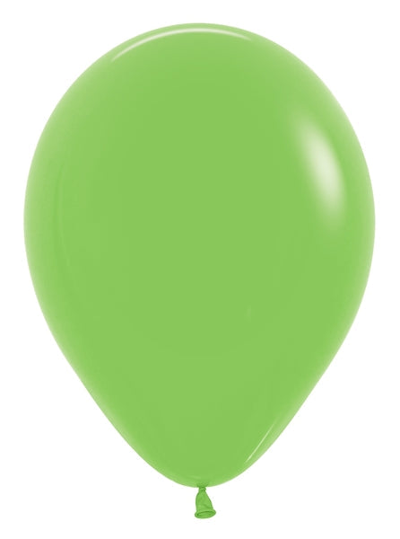 18" Latex Balloons (25 Per Bag) Deluxe Key Lime Green Betallatex