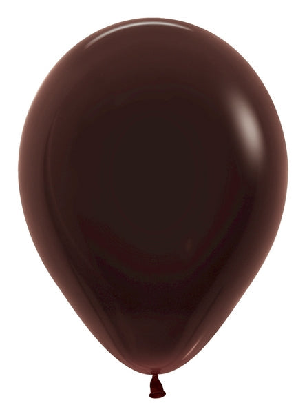 11" Latex Balloons (100 Per Bag) Deluxe Chocolate Betallatex