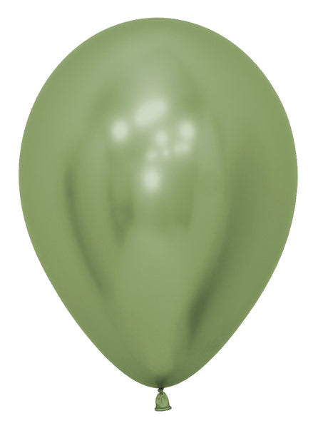 11" Reflex Key Lime (50 Per Bag) Latex Balloons
