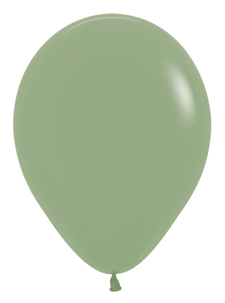 11" Latex Deluxe Eucalyptus Latex Balloons (100 Per Bag)