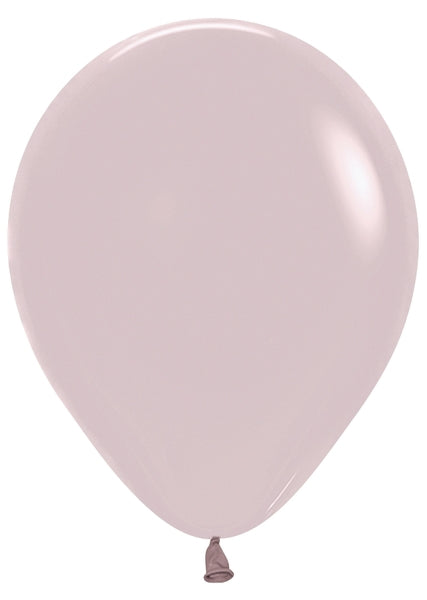 11" Sempertex Latex Balloons (100 Per Bag) Pastel Dusk Rose