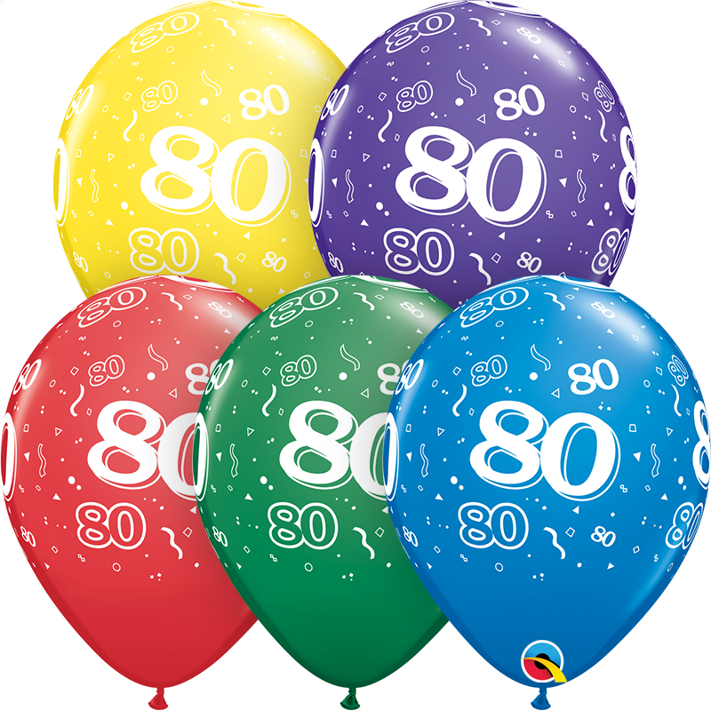 11" Special Assorted (50 Count) 80 All Around Latex Balloons