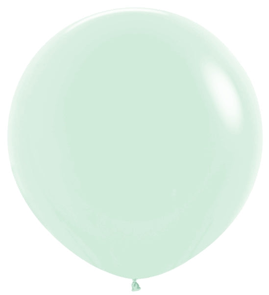 36" Betallatex Pastel Matte Green Latex Balloons (2 Per Bag)