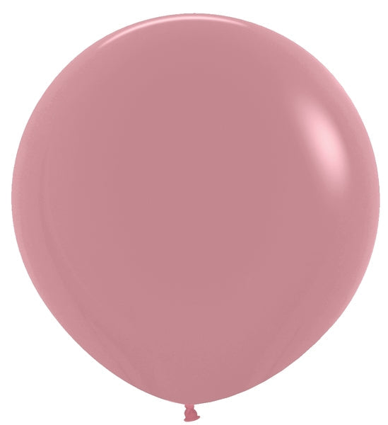 24" Latex Balloons (10 Pcs/Bag) Deluxe Rosewood Betallatex