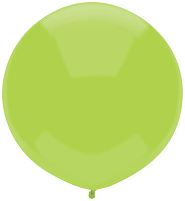 17" Outdoor Display Balloons (72 Per Bag) Kiwi Lime