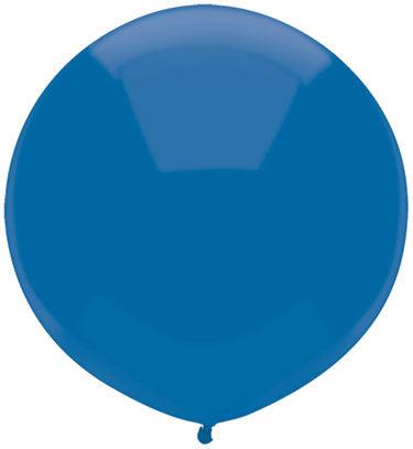 17" Outdoor Display Balloons (72 Per Bag) Midnight Blue