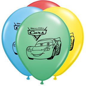 11" Assorted Latex Balloons Disney Cars