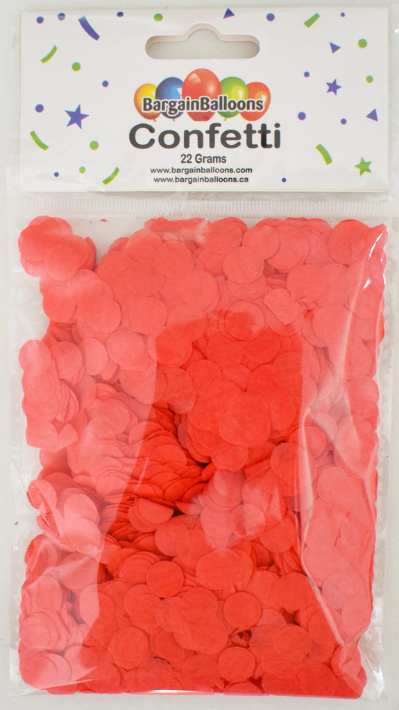 Balloon Confetti Dots 22 Grams Tissue Burgundy 1CM-Round
