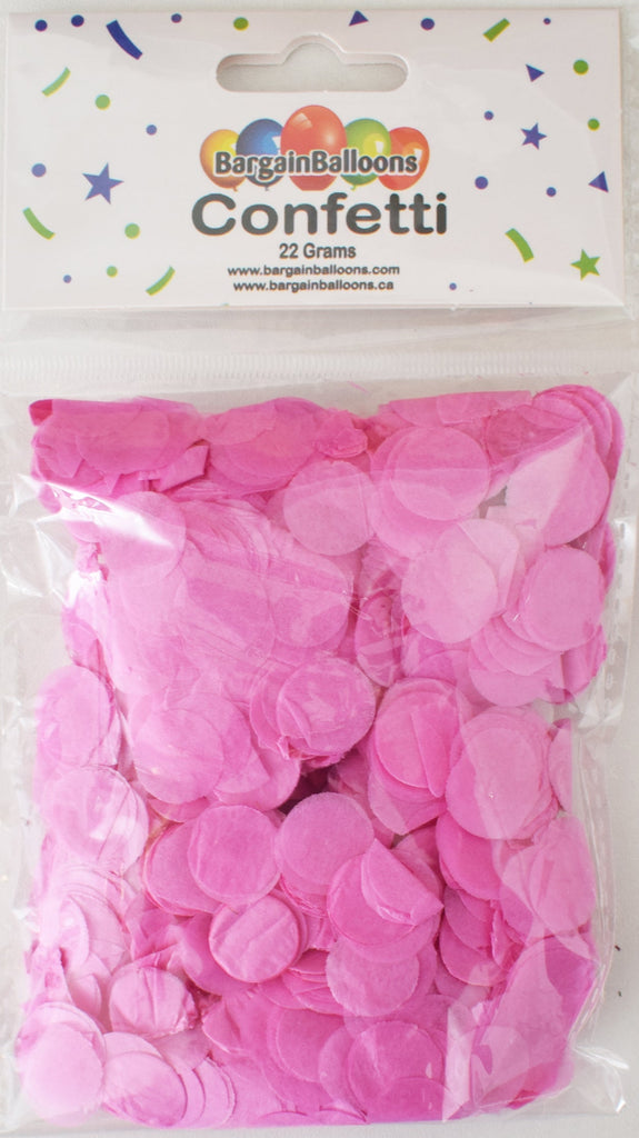 Balloon Confetti Dots 22 Grams Tissue Fuchsia 1.5CM-Round