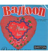 4" Airfill Only Balloon Para Mi Madre Rojo (Spanish)