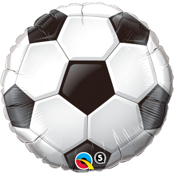 36" Soccer Ball Packaged Mylar Balloon