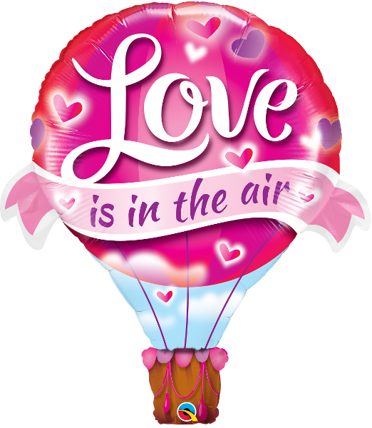 42" Love Is In The Air Balloon Foil Balloon