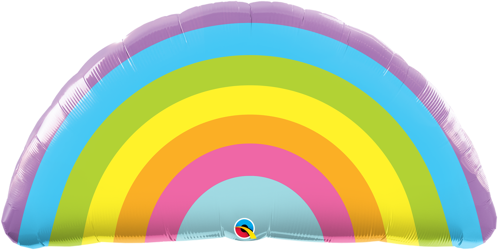36" Radiant Rainbow Foil Balloon