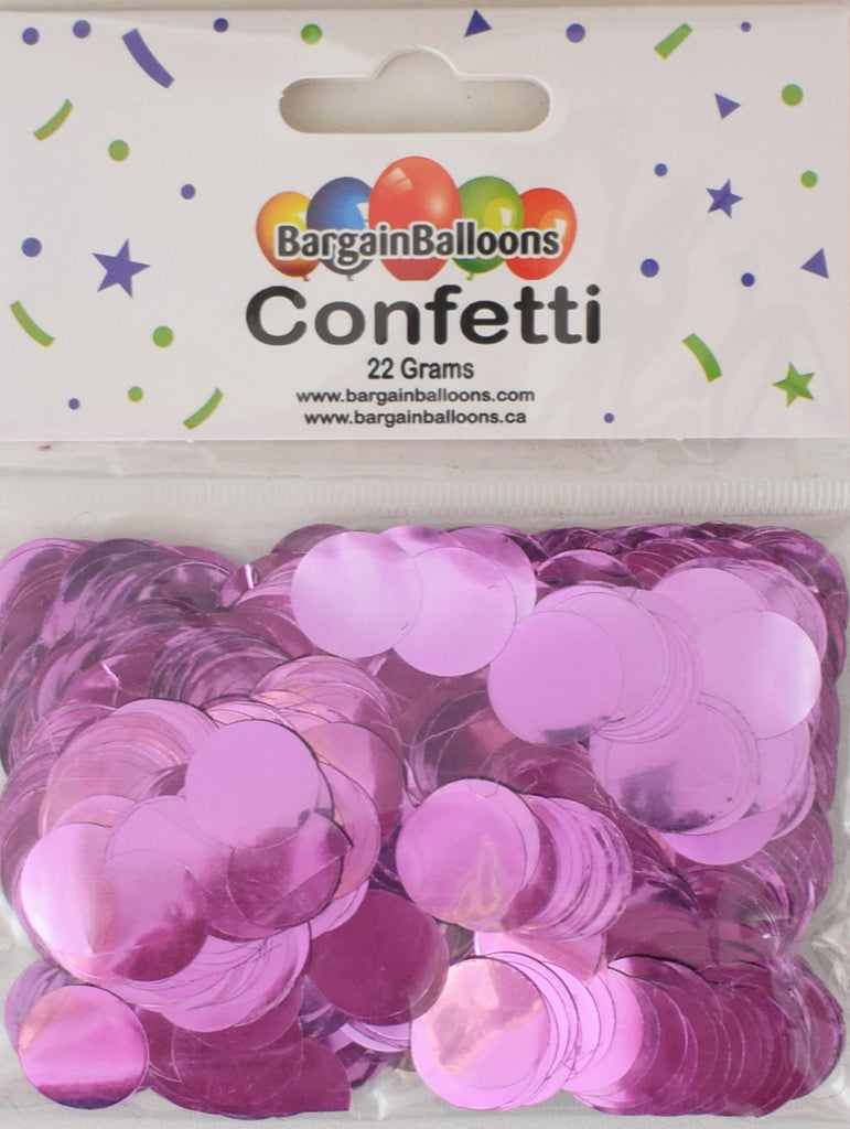Balloon Confetti Dots 22 Grams Foil Pink 1.5CM-Round
