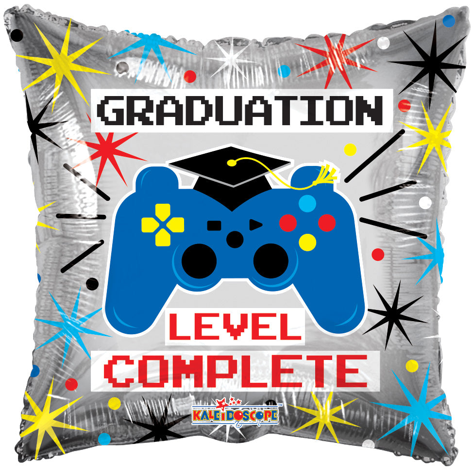 18" Grad Level Complete Foil Balloon