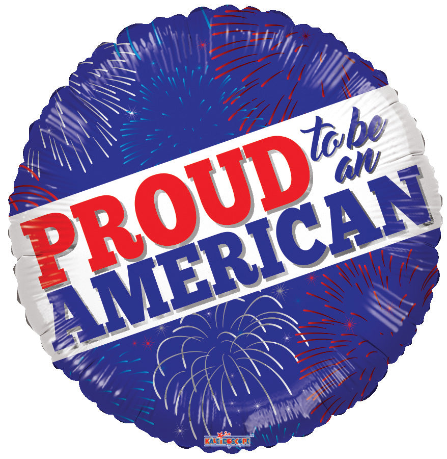 18" Proud To Be An American Balloon