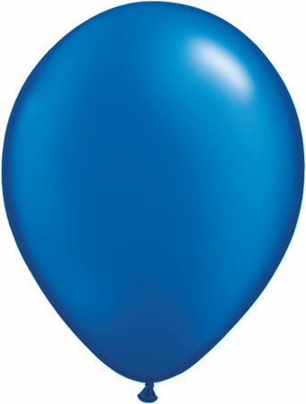 16" Qualatex Latex Balloons Pearl SAPPHIRE (50 Per Bag)