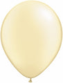 16" Qualatex Latex Balloons Pearl IVORY (50 Per Bag)