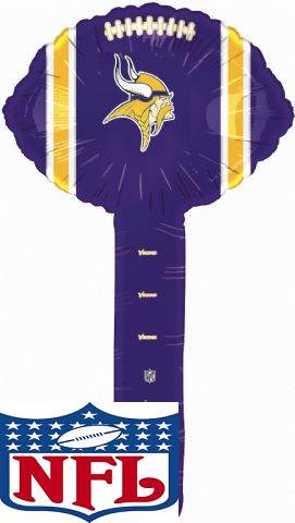 Air Filled Hammer Balloon Minnesota Vikings