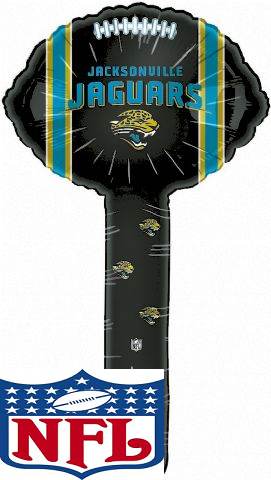 Air Filled NFL Football Hammer Balloon Jacksonville Jaguars