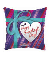 18" Sweetest Day Gift Box Balloon