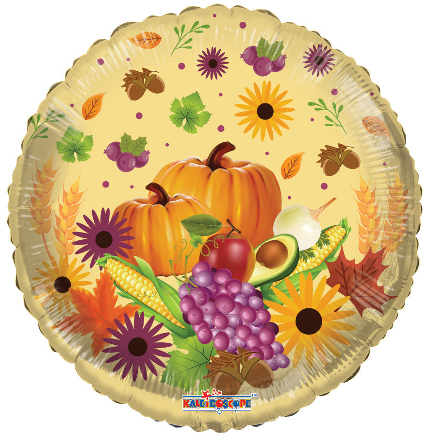 18" Thanksgiving Elements Foil Balloon