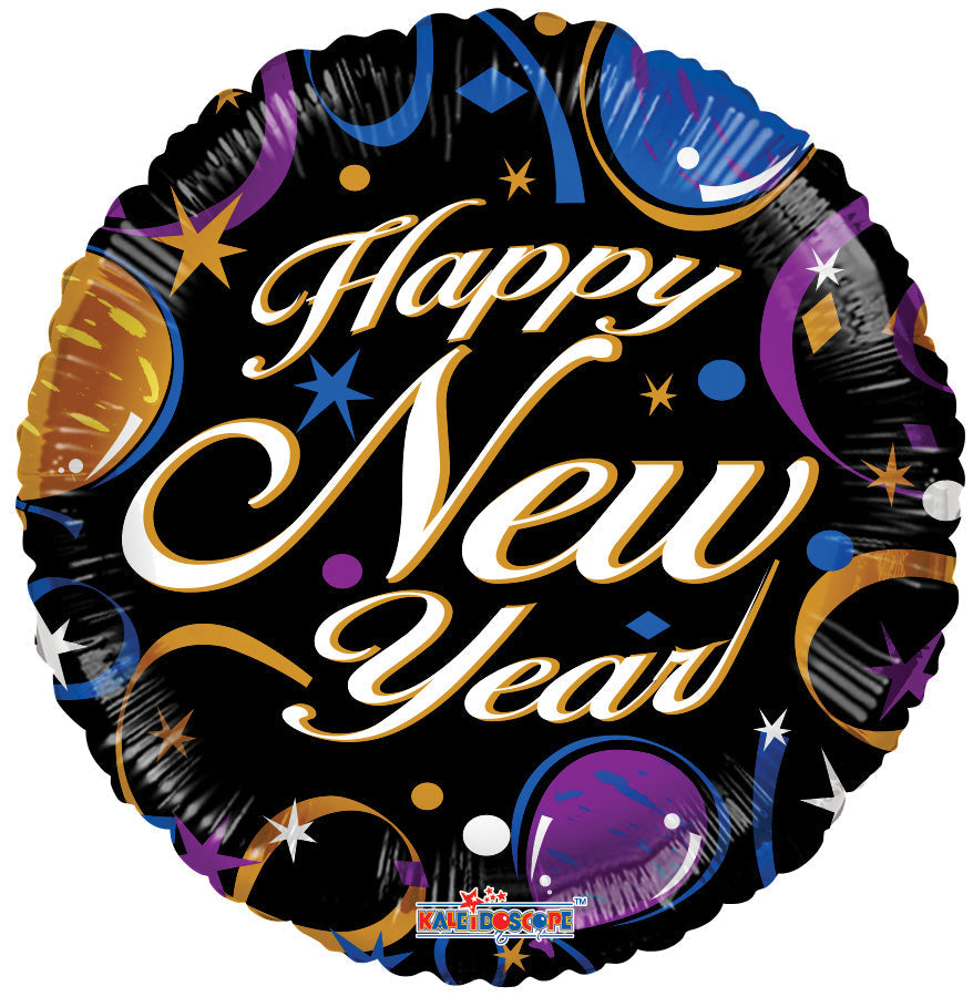 18" New Year Celebration Balloon