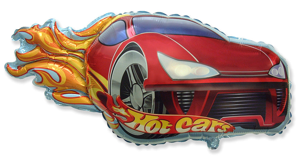 31" Hot Car Balloon Red