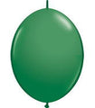 6" Qualatex Latex Balloons Quicklink Green (50 Count)