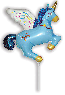 Airfill Only Blue Magic Unicorn Balloon